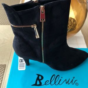 Black Microfiber boots